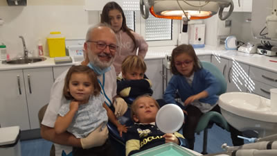 Primera visita del niño al dentista