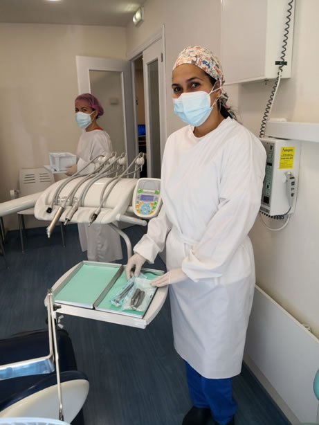 Protocolo de desinfección en clínica dental