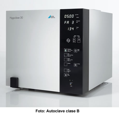 Esterilización en autoclave